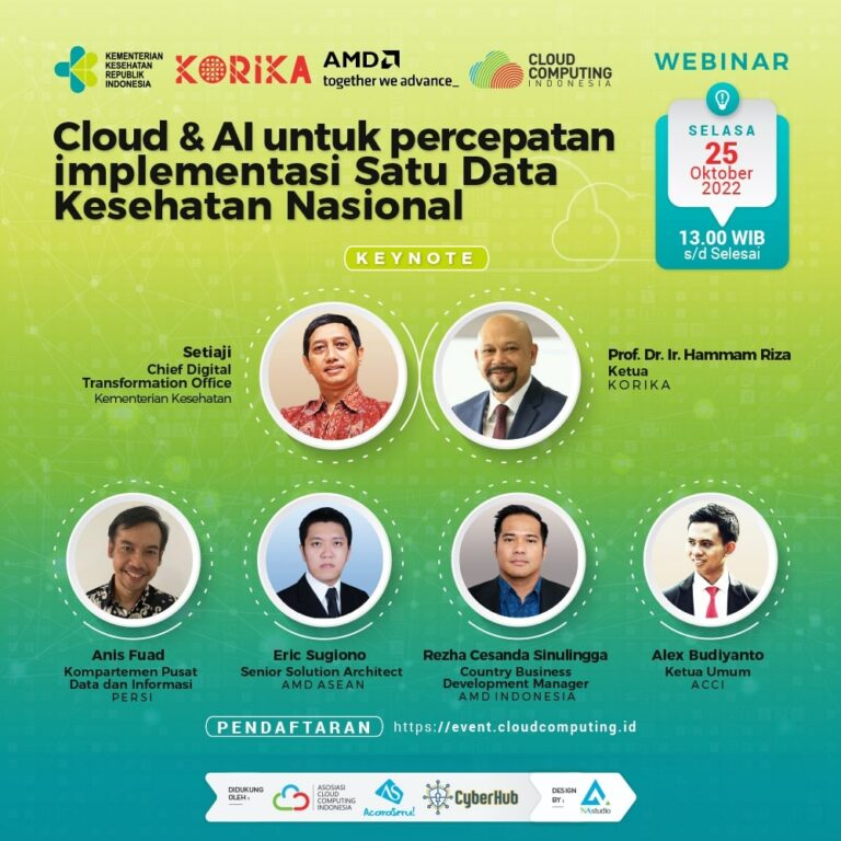 Cloud And Ai Untuk Percepatan Implementasi Satu Data Kesehatan Nasional Korika 8349