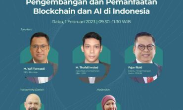 Webinar Pengembangan dan Pemanfaatan Blockchain dan AI di Indonesia