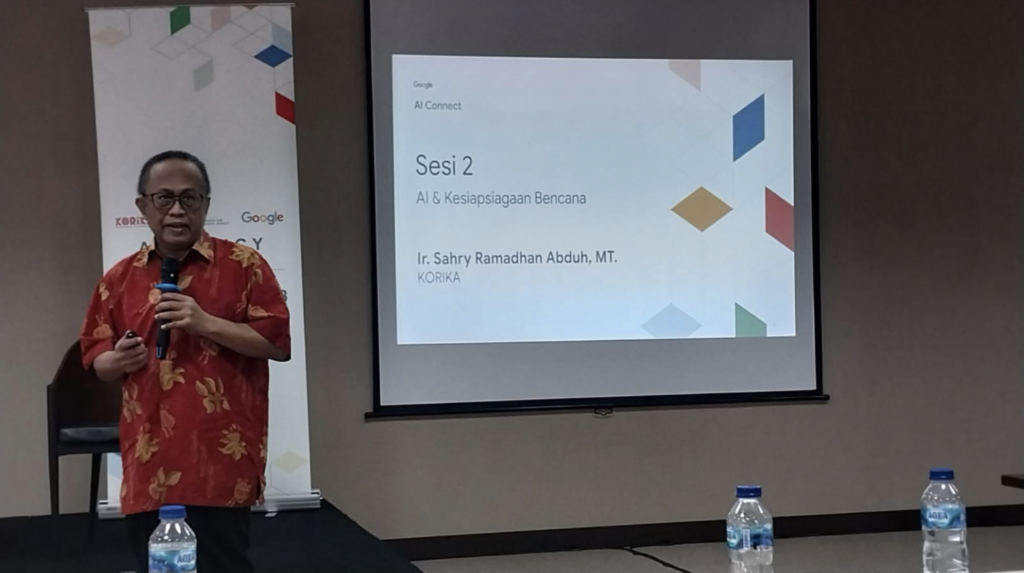 AI untuk Kesiapsiagaan Bencana di Acara AI Policy & Skilling Lab Seri 3