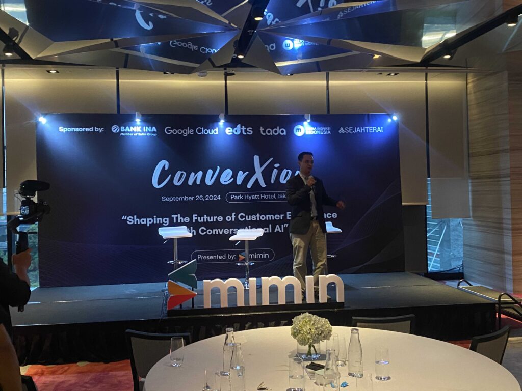 Dr. Arie Wahyu mewakili KORIKA di Converxion