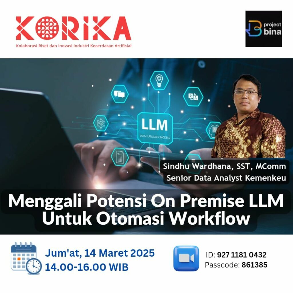 FGD KORIKA: Large Language Models (LLM) untuk Otomasi Workflow