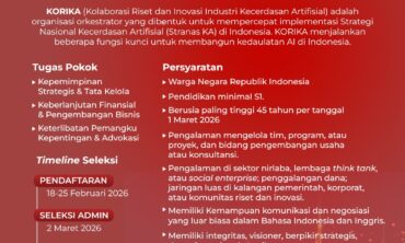 KORIKA Buka Lowongan Jabatan Direktur Eksekutif