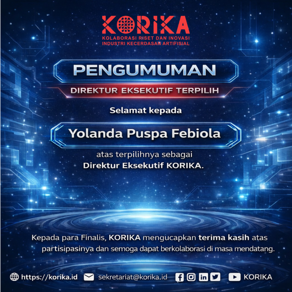 Pengumuman Hasil Akhir Seleksi Direktur Eksekutif KORIKA