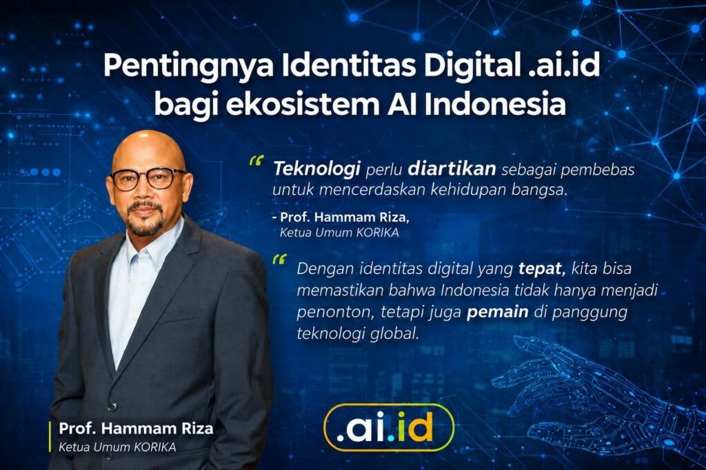 Indonesia Resmi Miliki .ai.id: Domain Berdaulat untuk Ekosistem Kecerdasan Artifisial Nasional