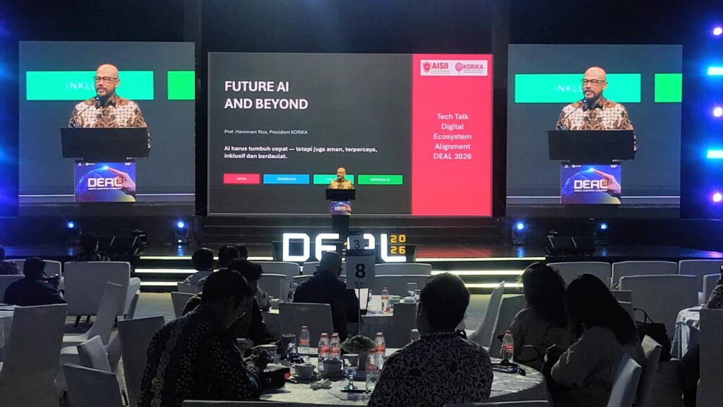 Ketua Umum KORIKA Jadi Pembicara pada Digital Ecosystem Alignment (DEAL) 2026, Dorong AI Indonesia yang Aman, Tepercaya, dan Berdaulat